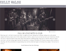 Tablet Screenshot of kellywalsh.com